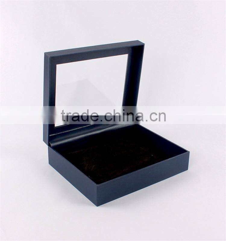 Good quality customized paper display box with clear window