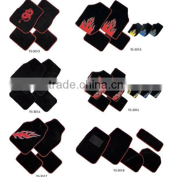 universal fitting car carpet cartoon design car mat