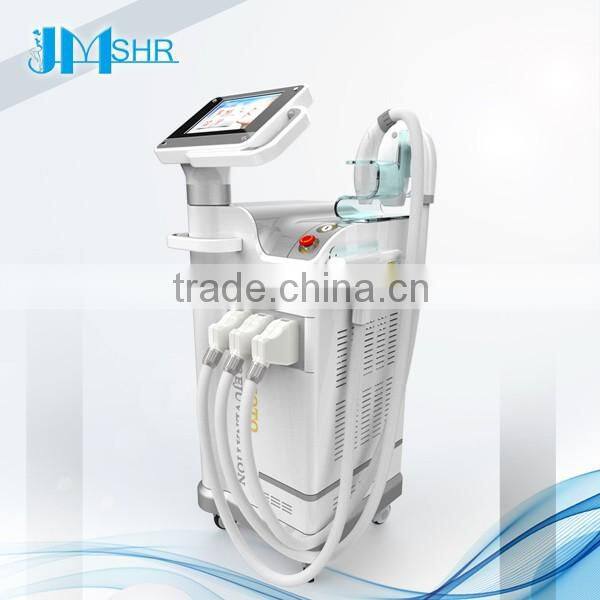 Multifunction Beauty IPL machine/ND yag laser tattoo removal/RF treatment Machine
