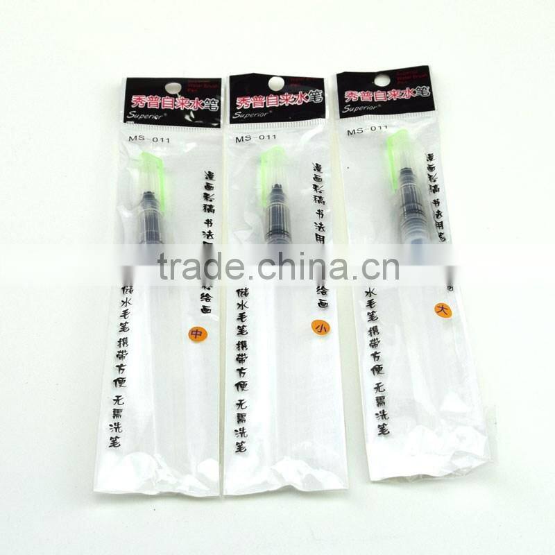 3pcs per set water pen brush paint brush set for watercolor painting
