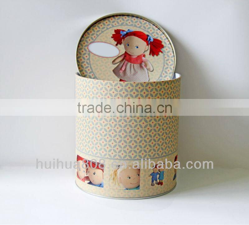 luxury customized printed round paper carton cosmetic packaging tube