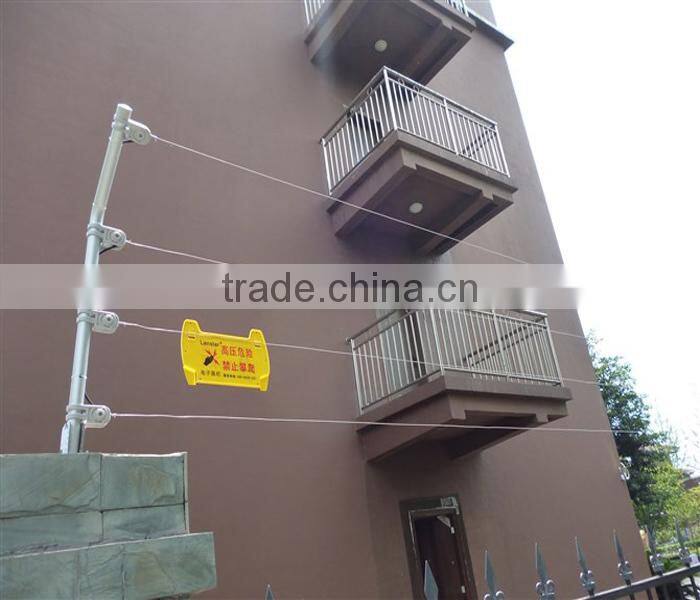 Steel Core Multi-strand aluminium alloy Wire for wall top fencing,2.0mm diameter,high strain,500m/Roll