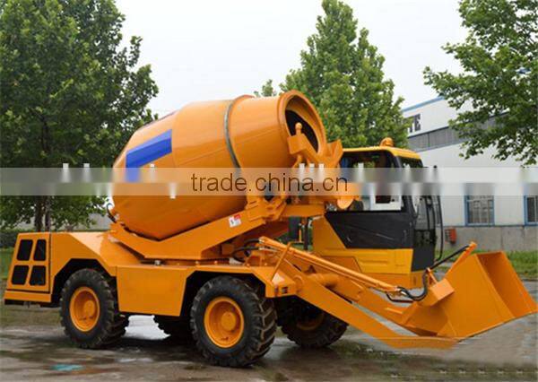 High Quality UN1.5 Small Self-loading Concrete Mixing Truck
