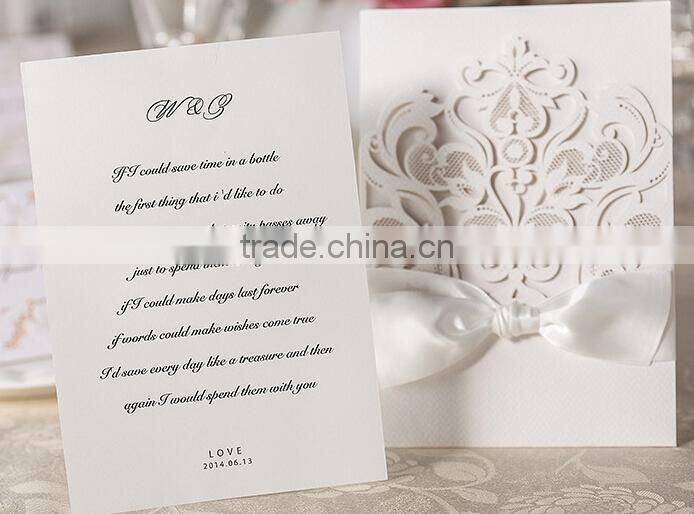 Custom butterfly wedding invitation cards