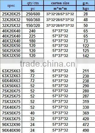 ppr reducing tee ppr tube fittings