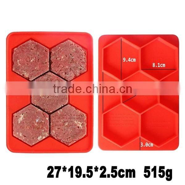 FDA silicone material silicone patty burger press