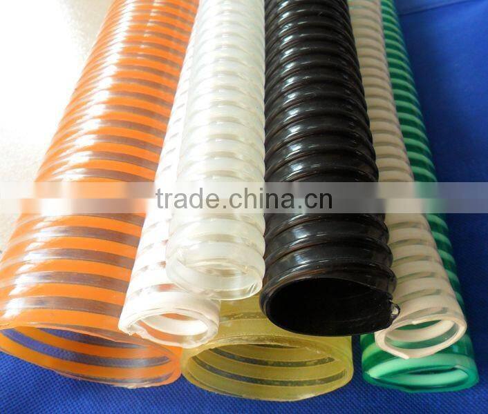 yellow pvc pipe / pvc helix tube / pvc water hose