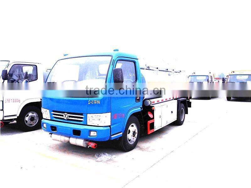 Mini new 4000L fuel tank truck made in china