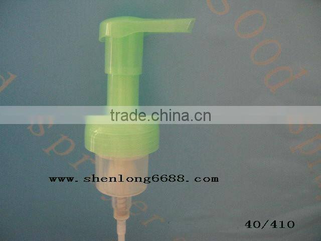 Cosmetic plastic foam dispenser pump 40mm