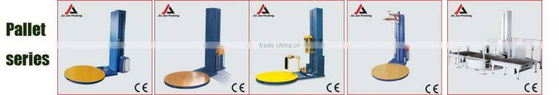 Easy operate pallet wrapping machine