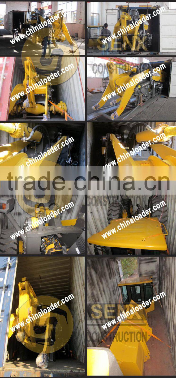 Self-developed SX935 3.0T Front Wheel Loader with CE