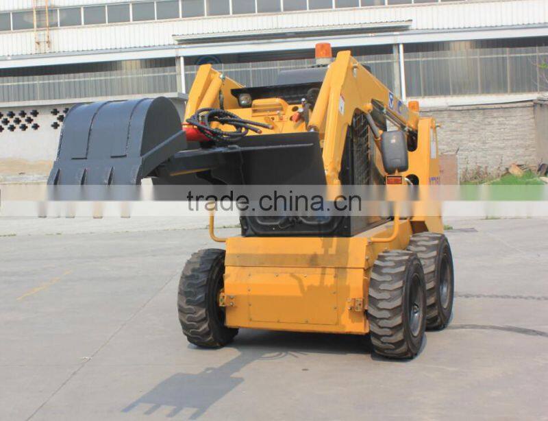 mini skid steer loader mounted china mini digger attachment for sale