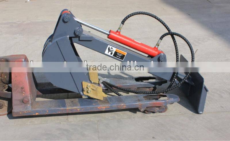 HCN 0308 series skid steer loader attachment trencher digger
