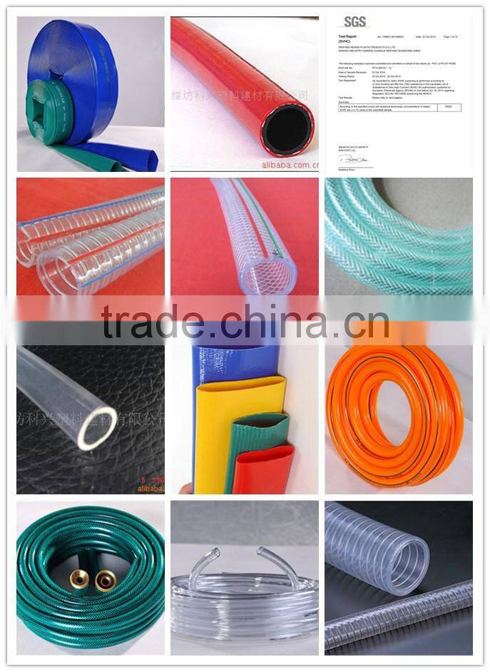 High automation pvc fiber reinforced hose production line