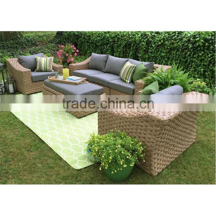 2016 new design sofa furniture outdoor terrace used rattan garden sofa
