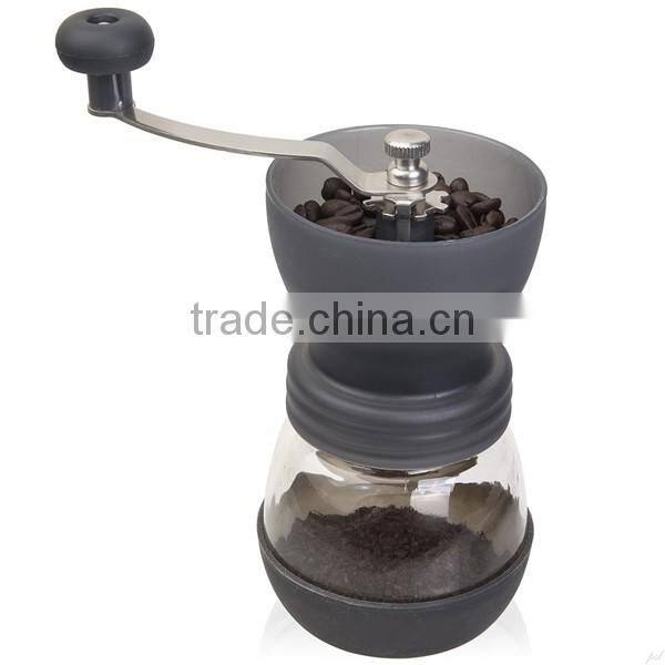 Manual Ceramic Burr Coffee Grinder