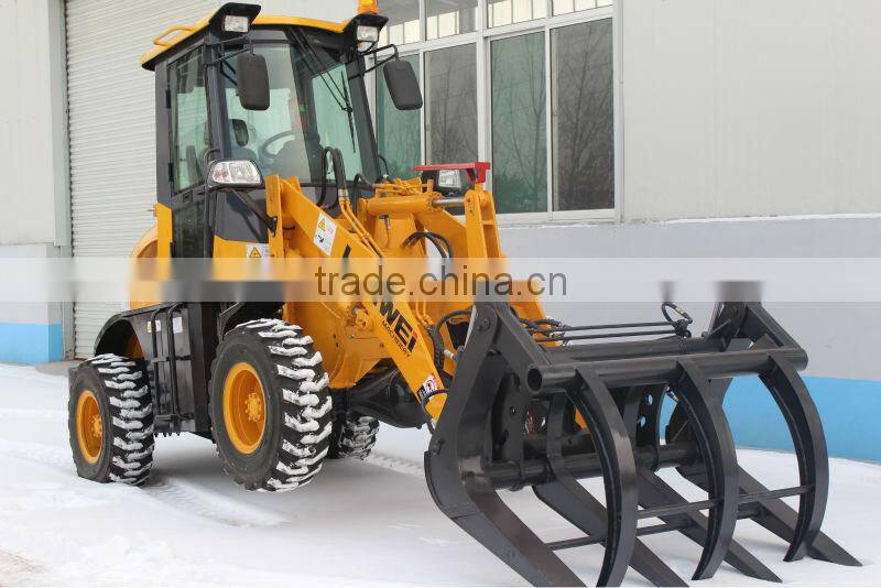 High tire 4WD back loader ZL-15F Euro III xinchaiA498BT1