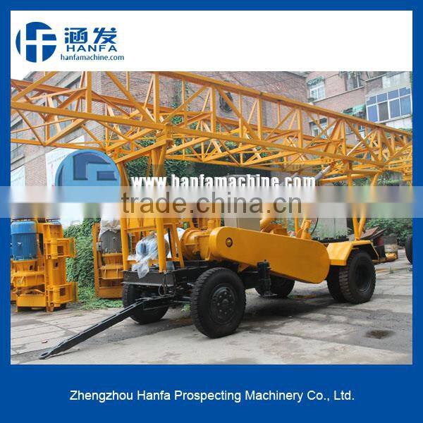 High drilling efficiency! High power! S400 trailer-hitched concrete core drilling machines