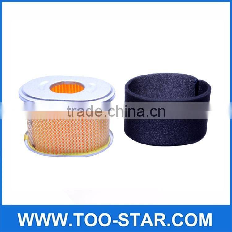 2PCS AIR FILTER CLEANER FOR HONDA 5.5HP 6.5HP GX140 GX160 GX200 ENGINE