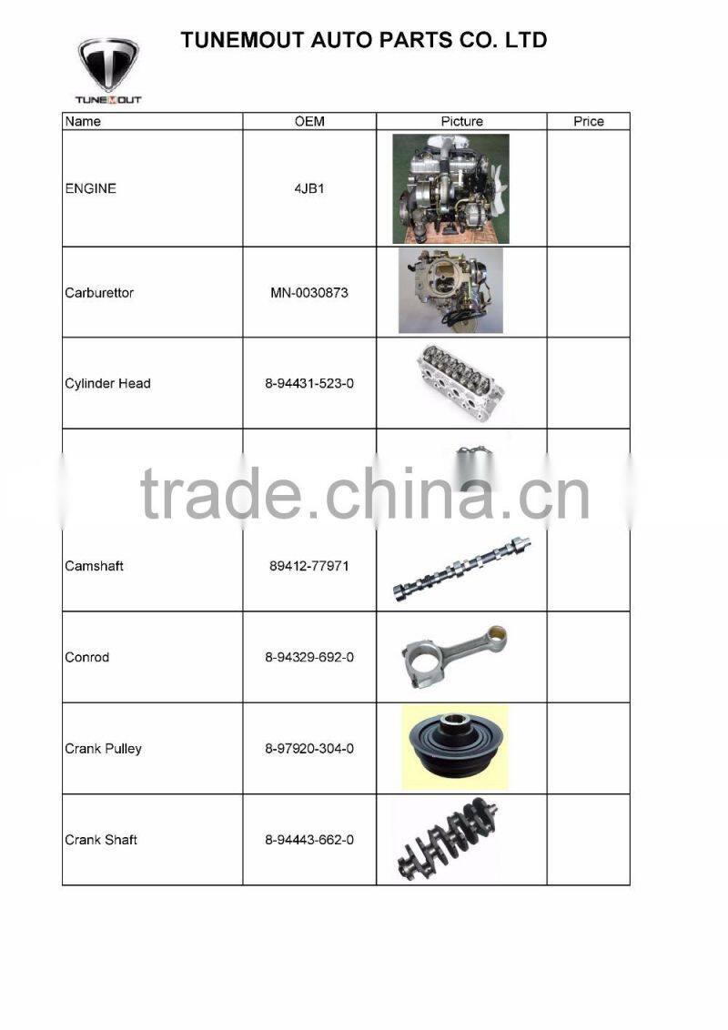 4JB1/T Diesel engine