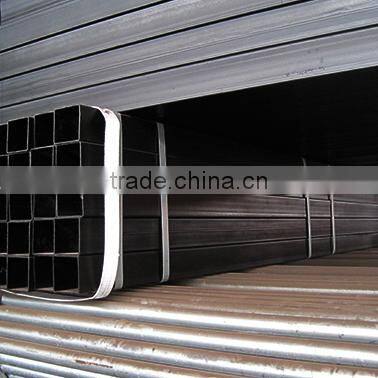 erw carbon hollow section 120*120mm standard steel pipe sizes