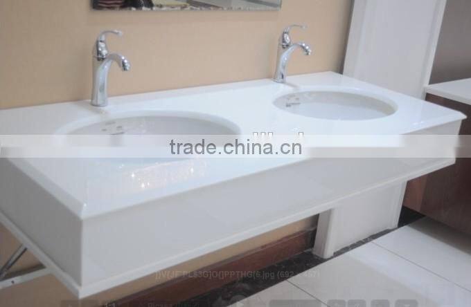 New choice white nano glass 3 artificial stone slabs