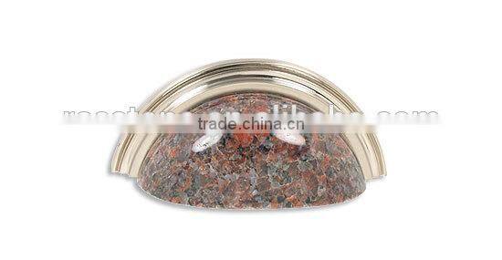cup pull-DM-BN granite pull cup pull brushed nickel for kitchen and bathroom