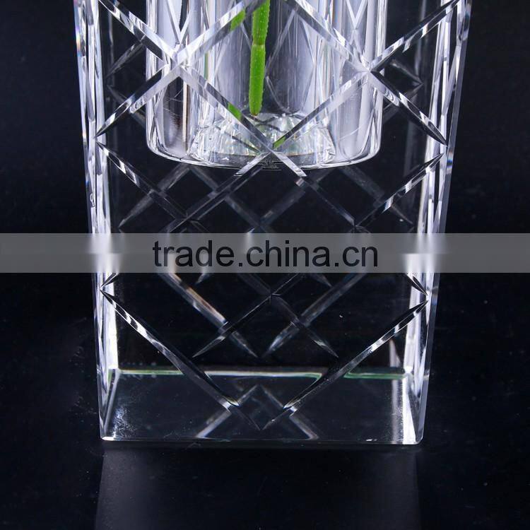 Latest Arrival good quality hand made crystal vase China sale