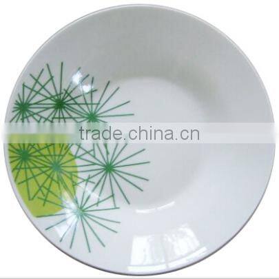 New 9 inch porcelain soup and meat plate