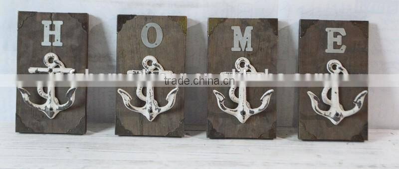 2016 decorative wall wooden hook for hanging