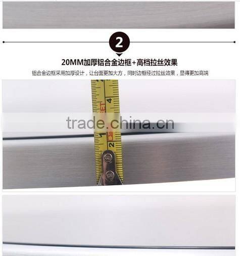 Modern simple lift fashion round high bar table tempered glass coffee table home leisure high cocktail table YYB090