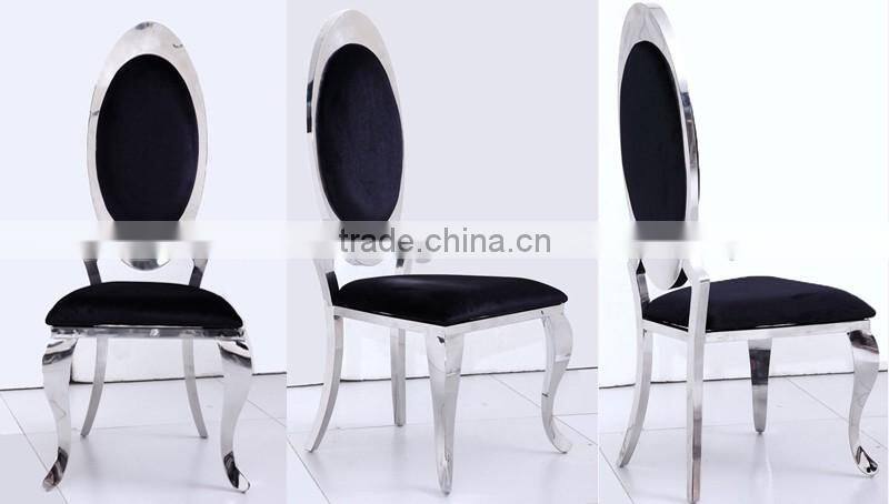 Modern marble dining table with lazy susan for hotel