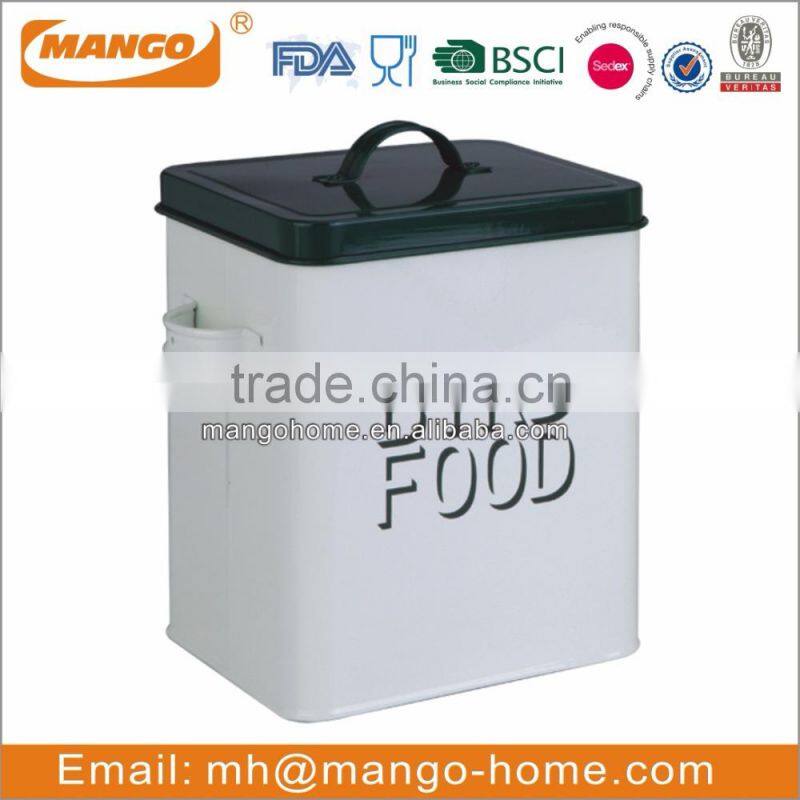Customized steel pantone color bird food container box