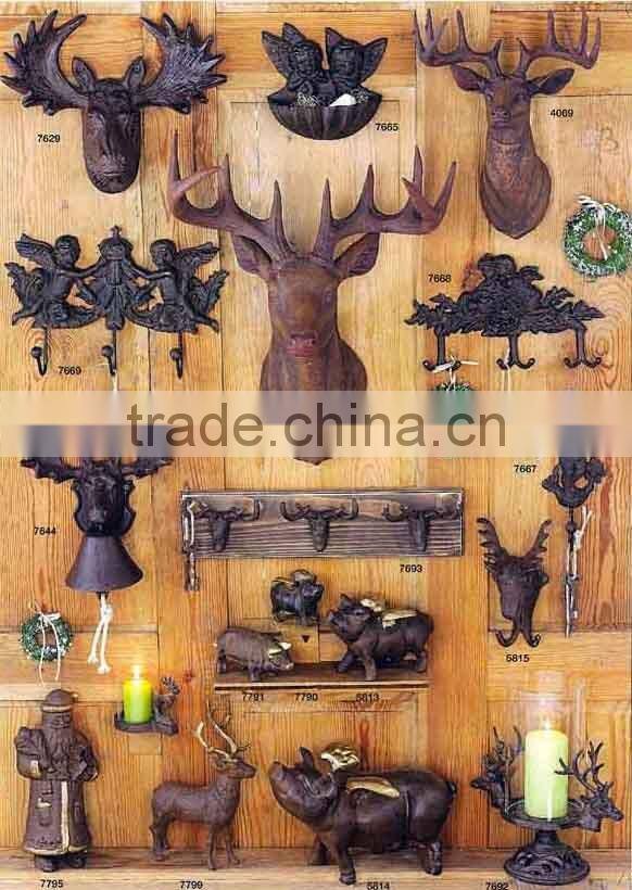 cast iron giraffe paper towel rack