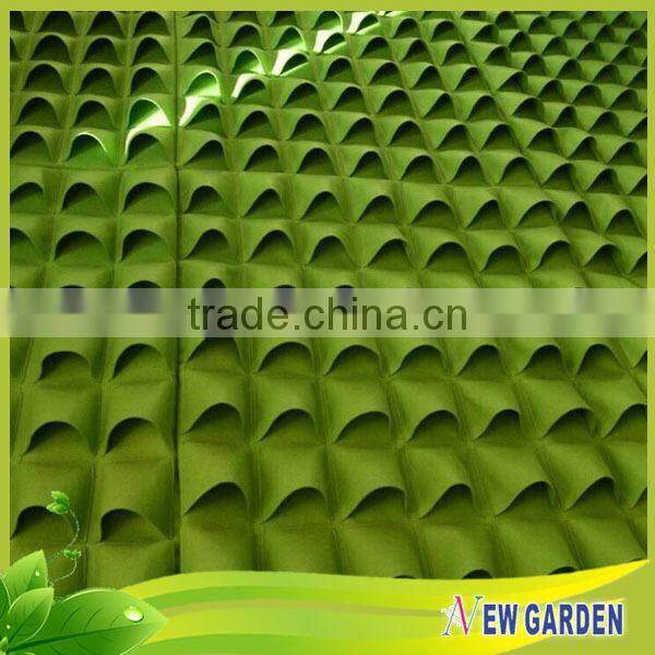 Wholesale Decorative Garden Planter Flora Felt Living Wall Planter Vertical Garden