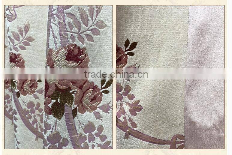JH-541European luxury chenille curtains around the living room bedroom windows shading thick American customized