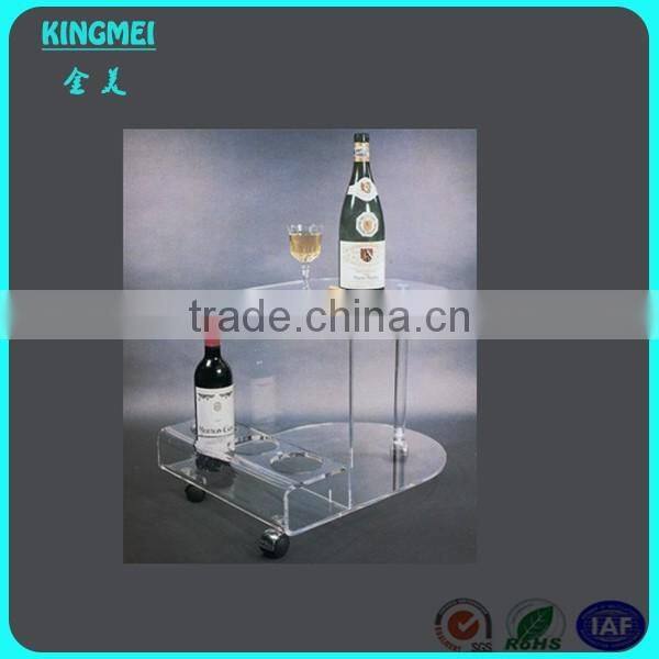 PARTY DECORATION exquisite acrylic wine bottle display rack
