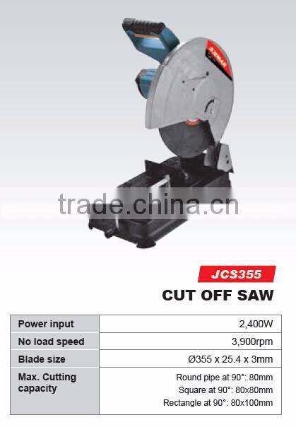 JCS355 14" ELECTRIC CUT OFF SAW, METAL CUTTING SAW