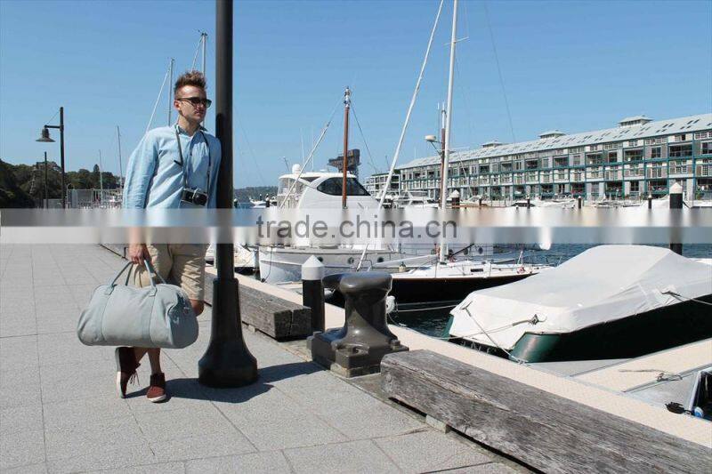 promotional cotton carry on duffle and travel canvas duffle bag