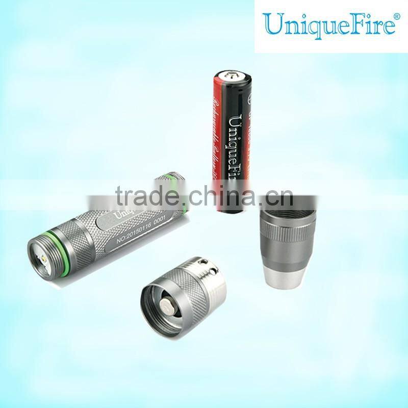 UniqueFire wrist strap gemstone flashlight rechargable led gem torch