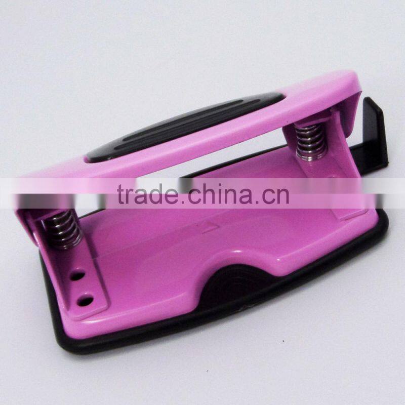 2014 new design 2 hole metal decorative punch paper