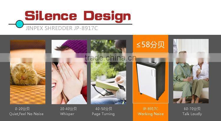 JP-8917C A3 Paper shredder 17sheets cross cut 310MM Medium office equipment