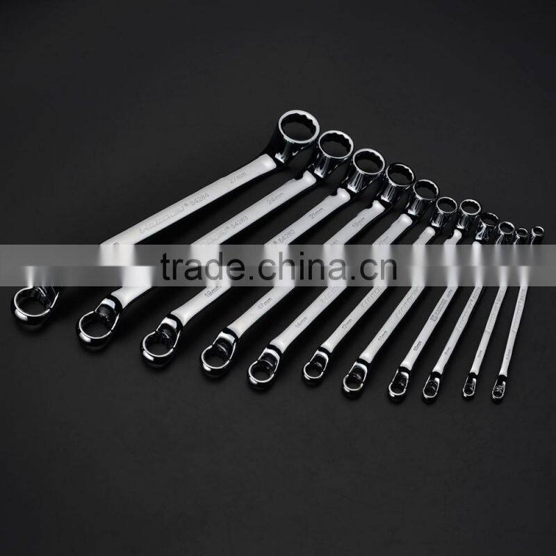 8pcs ring spanner handle tools high quanlity Harden spanner wrench