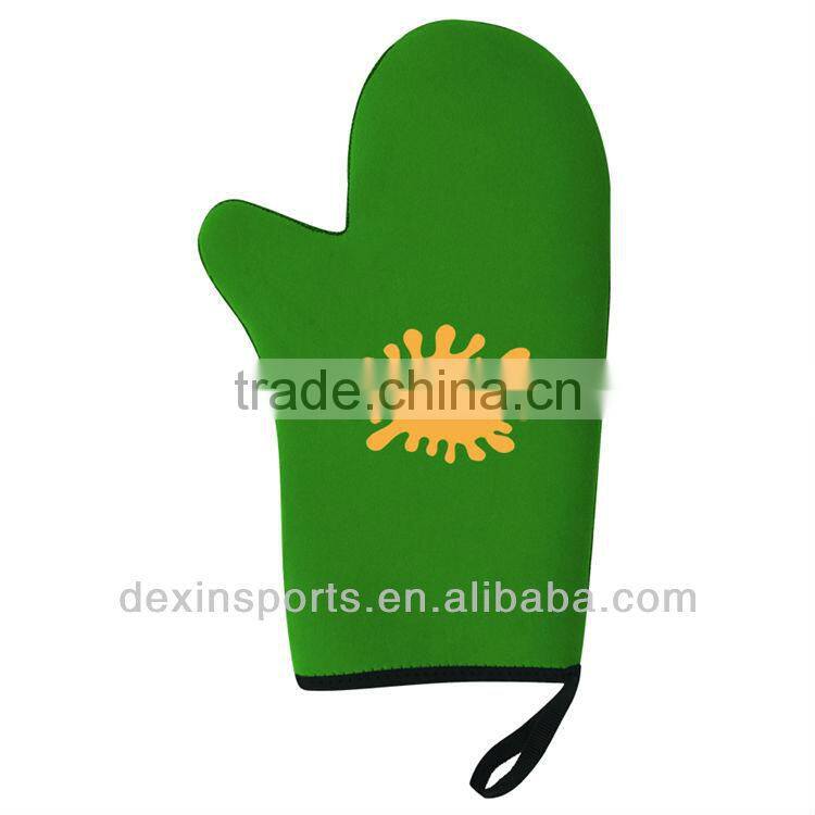 2014 Well Promotion Cute and Funy Printing Microwave Oven Mitts