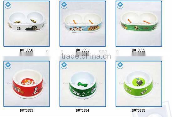 Pet Food Bowl Plastic Pet Bowl