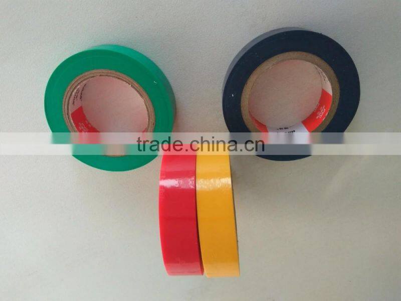 Super Soft Super Gentle PVC electrical Insulation Tape 165micron thickness