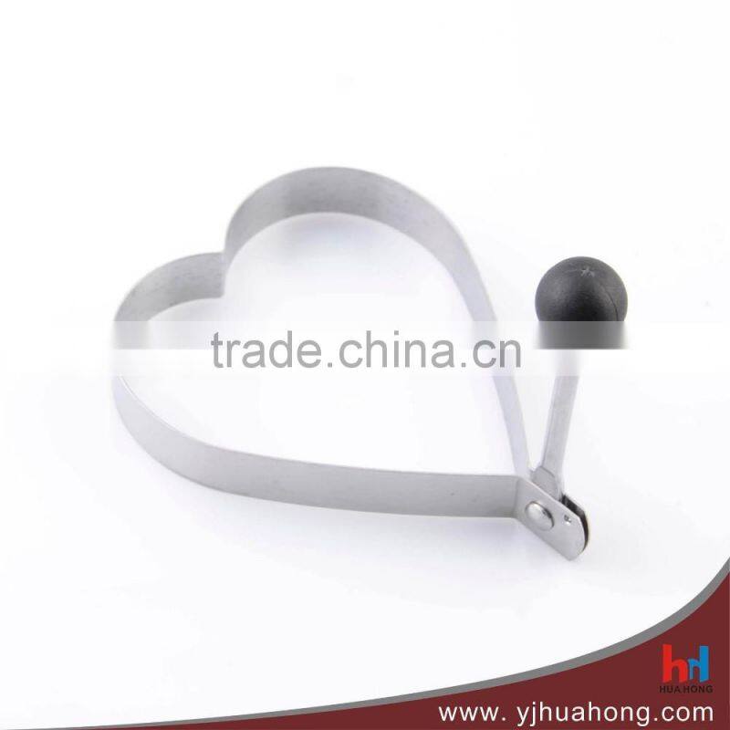 Flower Shaped Stainless Steel Egg Cook Ring (HEM-03)