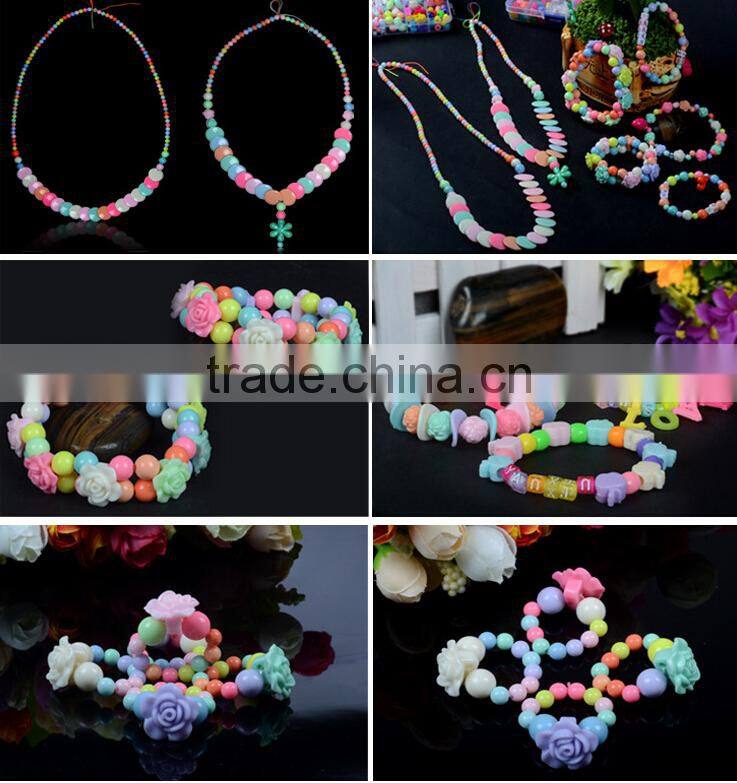 Creative Preschool Children handmade diy toy loose beads beaded toy 10 divisions selling educational toys hands Ability