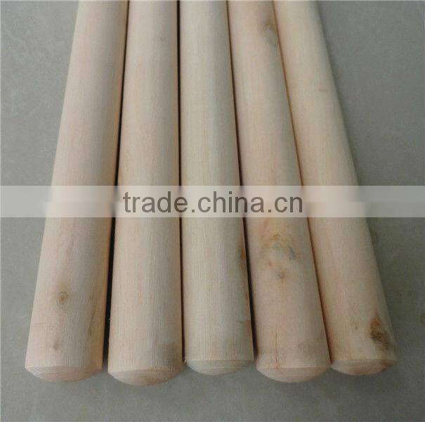 Eucalyptus wood handle for garden tool