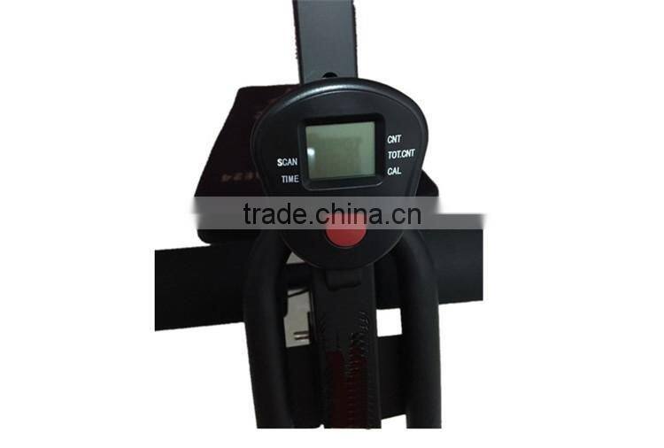 New Vertical Roller Beauty Waist Abdominal Exercise foldable Machine with sit up bench